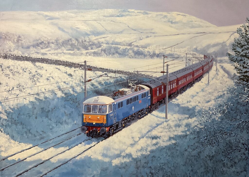 Class 86 electric loco Les Ross