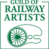 Guild of Railway Artists logo