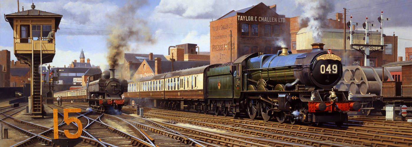 The Cambrian Coast Express at Birmingham Snow Hill Station