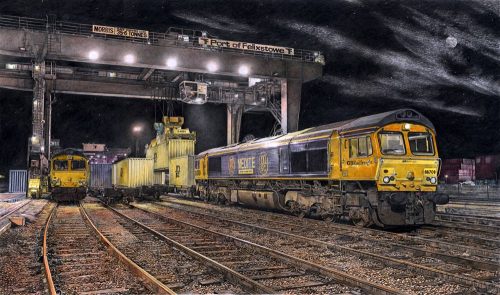 66709 at the Port of Felixstowe