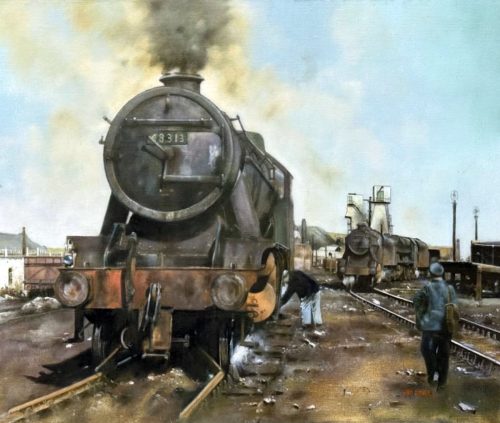 8F Freights in the Yard