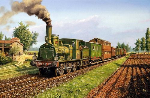 Branch line in Piemont