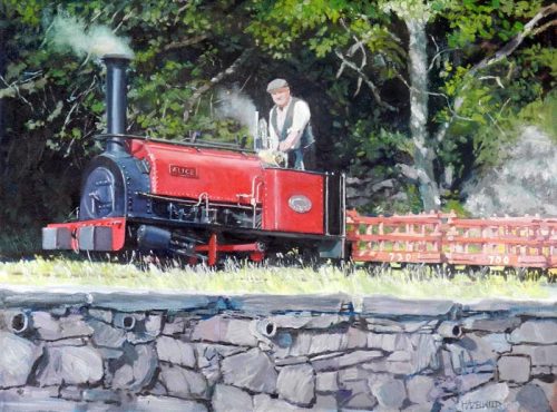 Alice at Llanberis