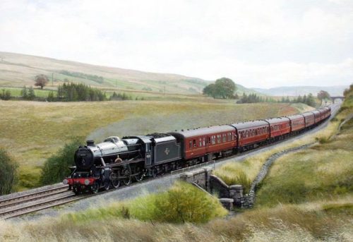Black 5 at Ais Gill