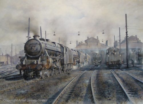 Black 5 at Willesden