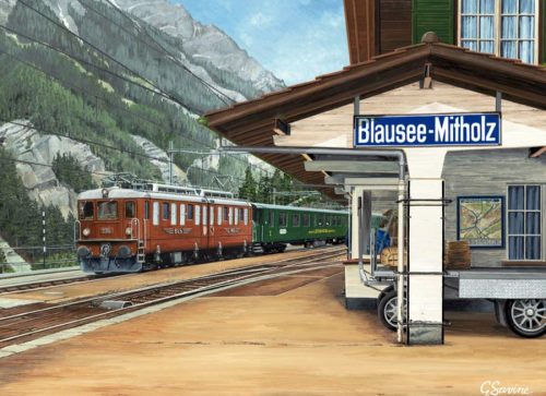 Blausee-Mitholz Station