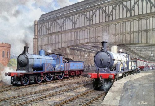 All Change for the Royal train, Carlisle 1893