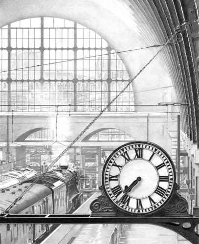 Flying Scotsman at Kings Cross