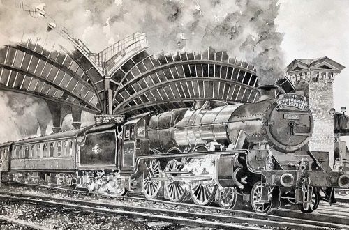 Steaming out of York