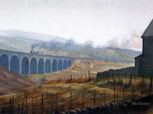 The Waverley Express at Garsdale